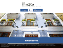 Tablet Screenshot of edificiopalomar.com